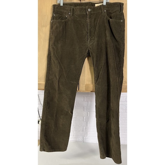 Orvis 5 Pocket Men's Corduroy Pants 40x30 Green - Picture 1 of 7